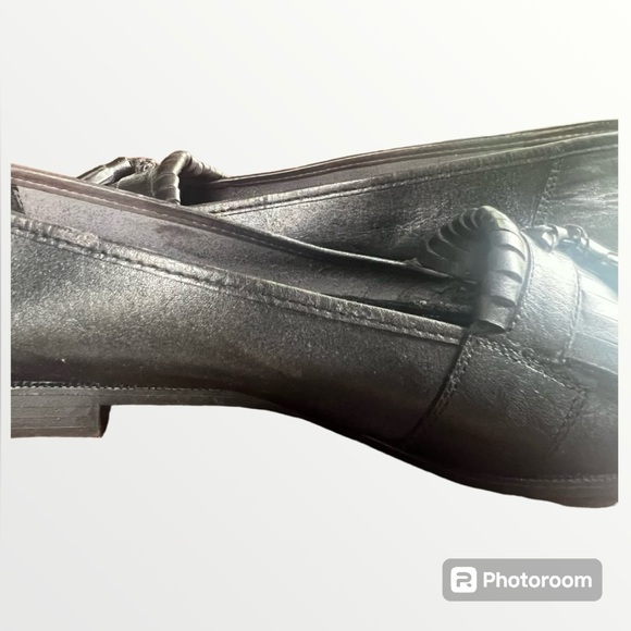 Sigi LC Tassel Fringe Oval Pointed Women’s Loafers Sz10M Slip Ons Flats Vintage - Picture 10 of 16